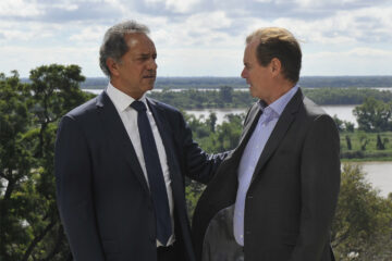 Scioli coincide con la unidad que impulsa Bordet