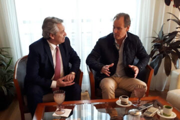 Alberto Fernández se reunirá con el sucesor de Pichetto y con gobernadores (asiste el gobernador de Entre Ríos)