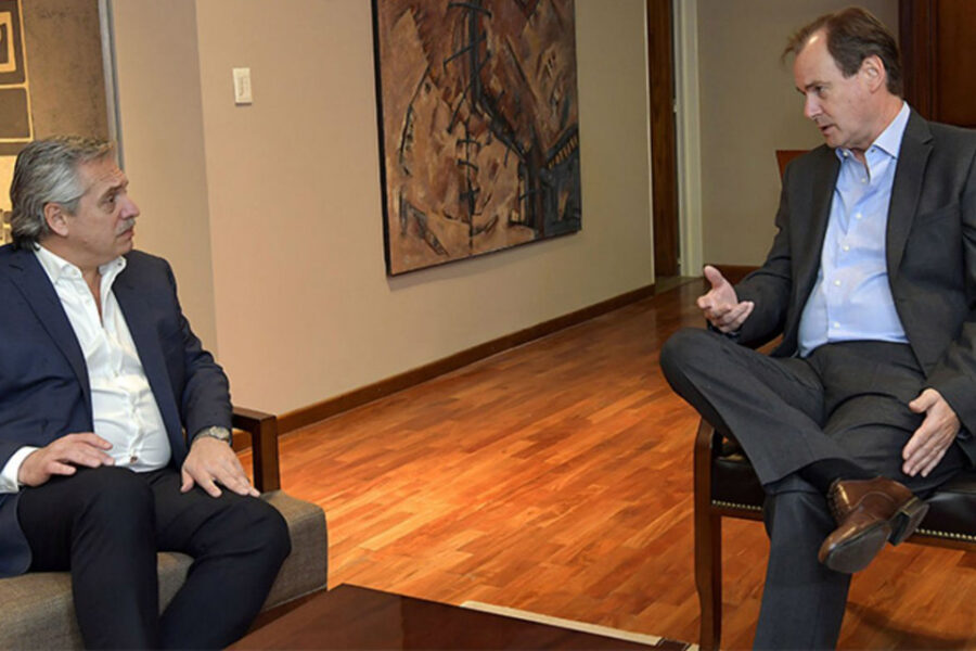 Bordet apuró la legalización de su alianza con Alberto Fernández