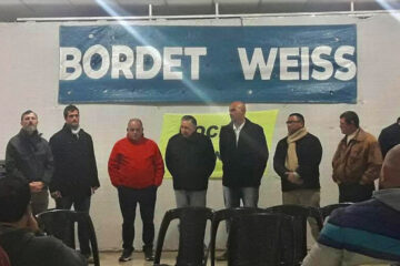 Peronistas de Paraná Campaña se alinearon con Alberto Fernández