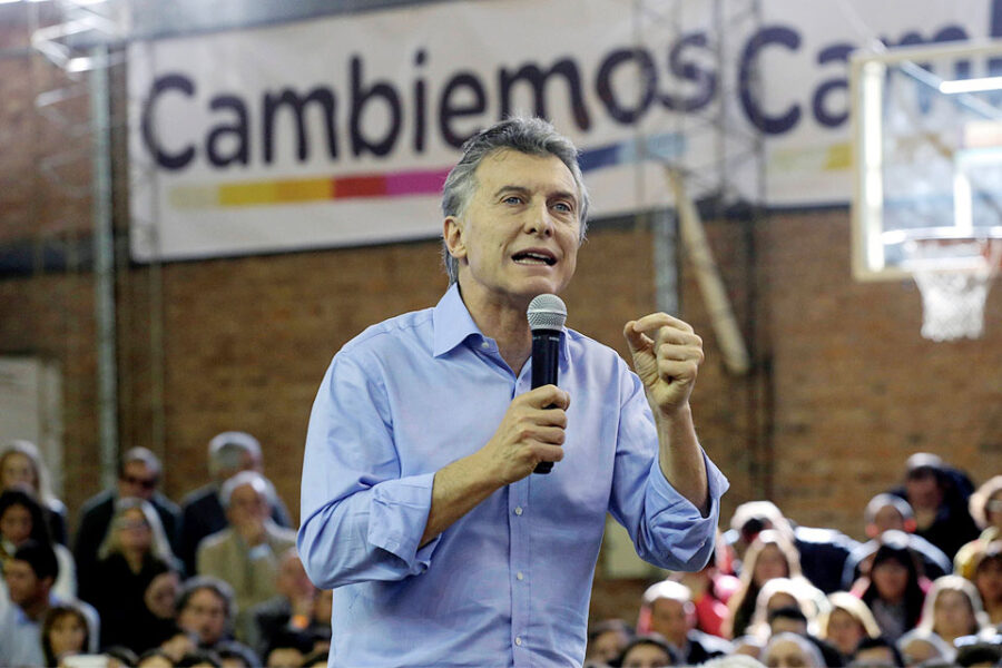 Macri encabeza acto con entrerrianos pero en Santa Fe