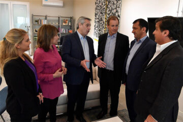 Fernández confirmó con Bordet que viene a Entre Ríos