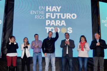 Bordet se puso al frente de la campaña para los Fernández