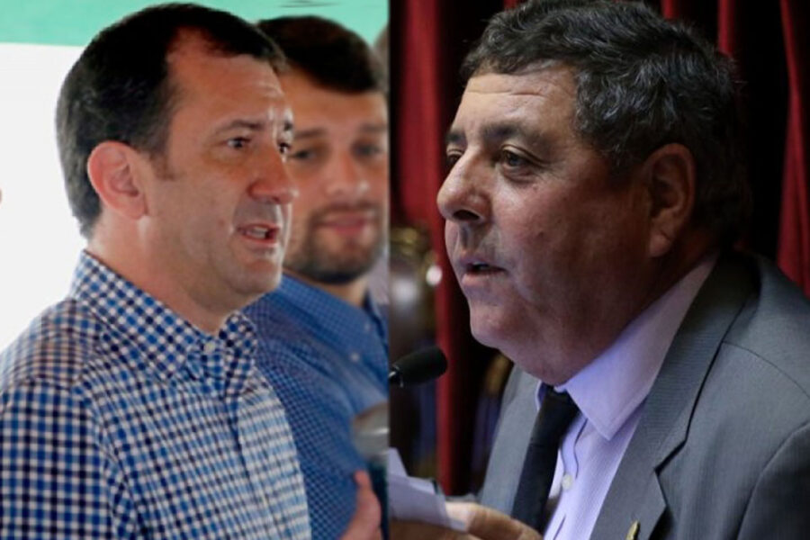 Kueider reaccionó contra De Angeli