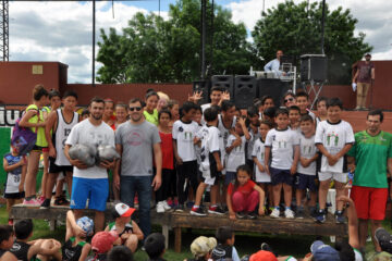 Encuentro de minibásquet