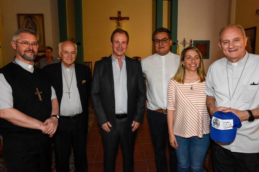 Bordet se mostró en sintonía con la Iglesia ante la crisis