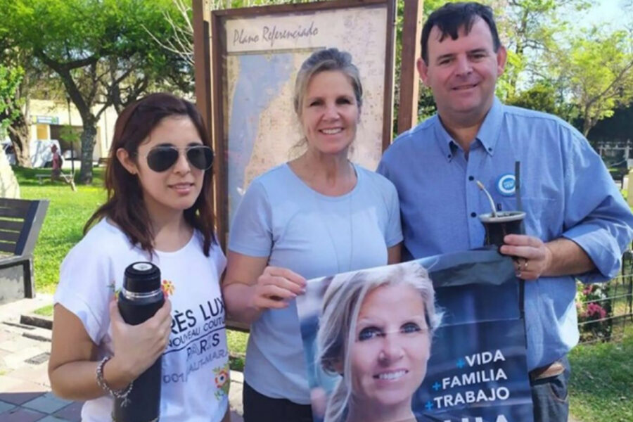 Candidata antiaborto hizo campaña en Entre Ríos