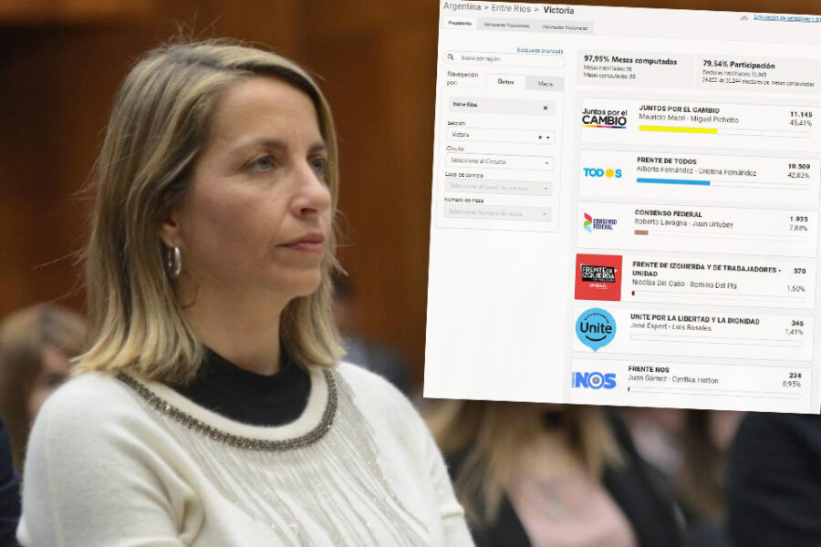 La vicegobernadora electa otra vez no pudo en Victoria