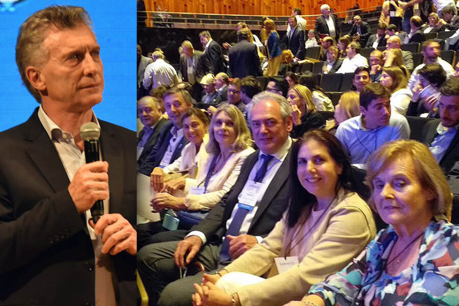 Las entrerrianas electas en la despedida de Macri