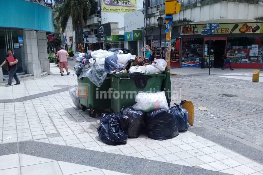 Varisco apela la orden judicial de juntar la basura