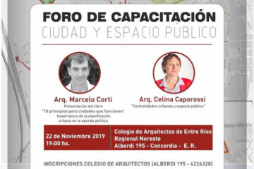 Foro “Ciudad y Espacio Público”