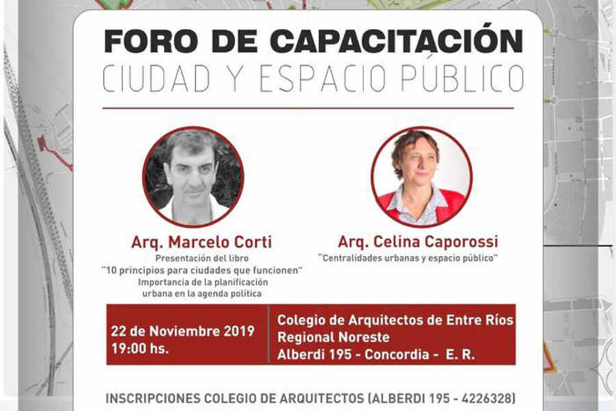 Foro “Ciudad y Espacio Público”