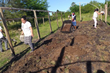 Construyen un vivero orgánico