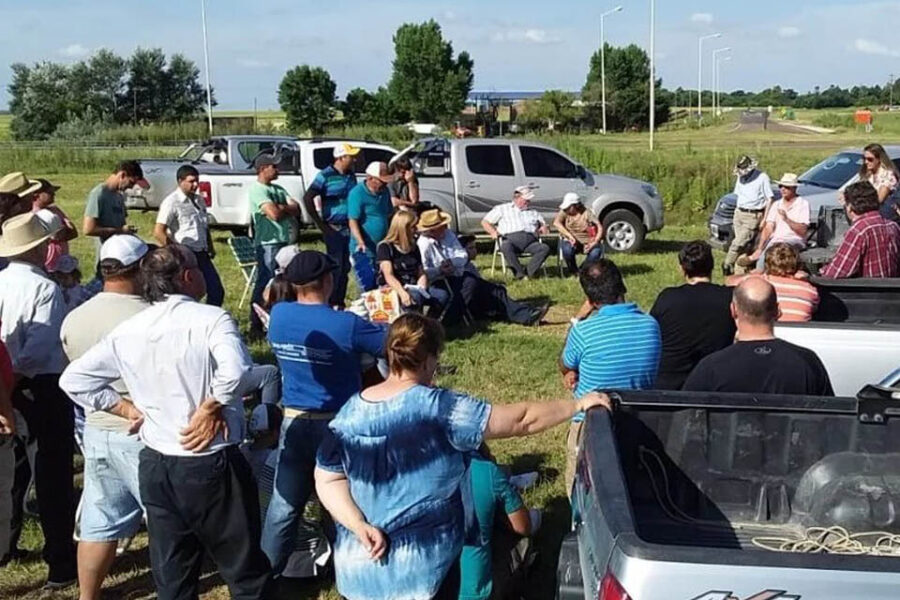 Productores preparan camionetazo en Paraná