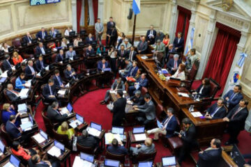 Senado: aprobaron por amplia mayoría la suspensión del pacto fiscal (un voto entrerriano en contra)