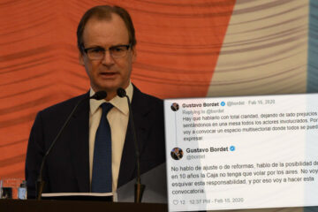 El hilo de twits de Bordet a favor de reorganizar