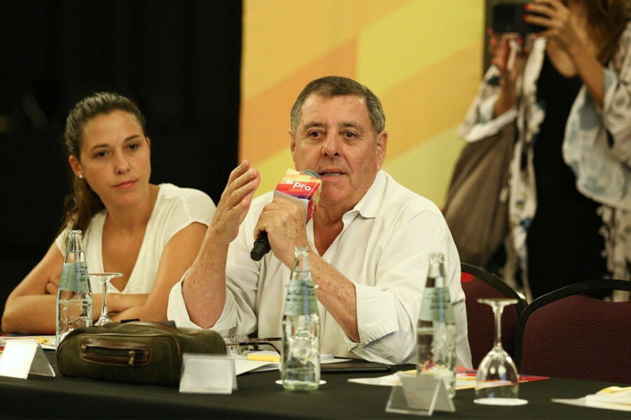 De Angeli debutó como único entrerriano en la Mesa Nacional