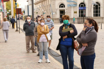 Alto acatamiento del uso de barbijo