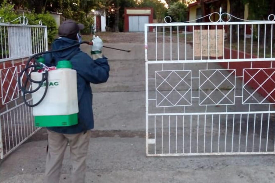 Continúan las desinfecciones preventivas