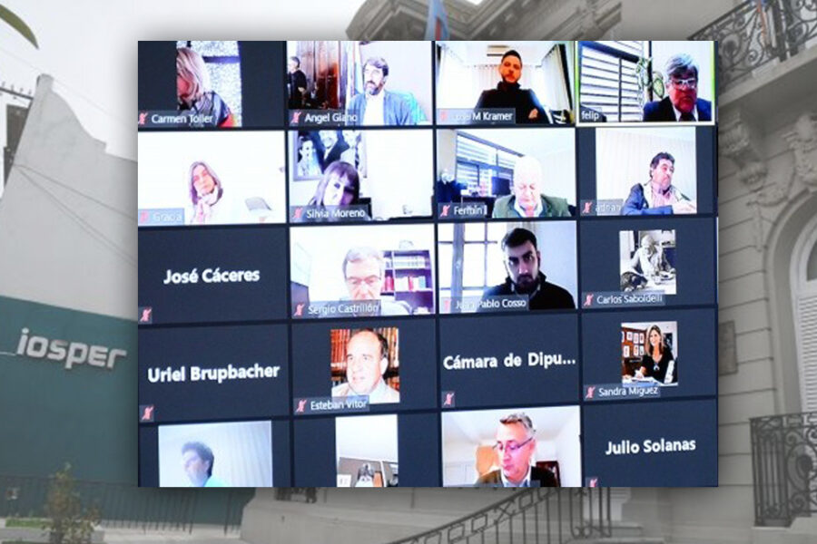 Diputados y directores debatieron la crisis del IOSPER