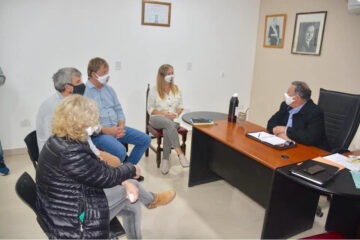 Visita de legisladores y funcionario