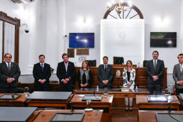 Asumieron todos los encargados de echar jueces