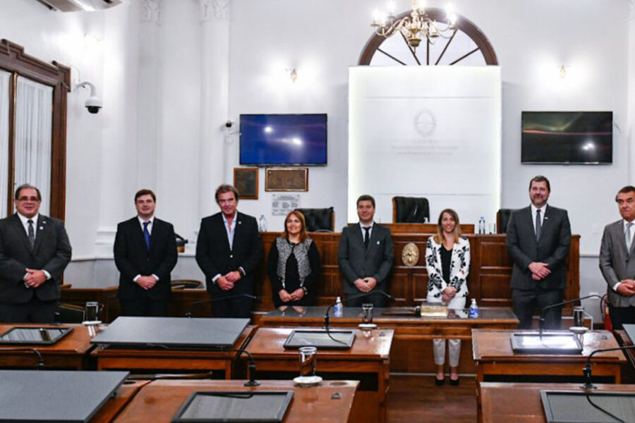 Asumieron todos los encargados de echar jueces