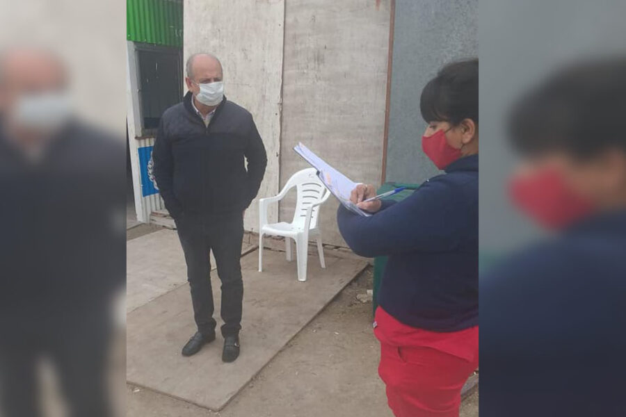 El intendente supervisa la instensificación de los controles en el acceso