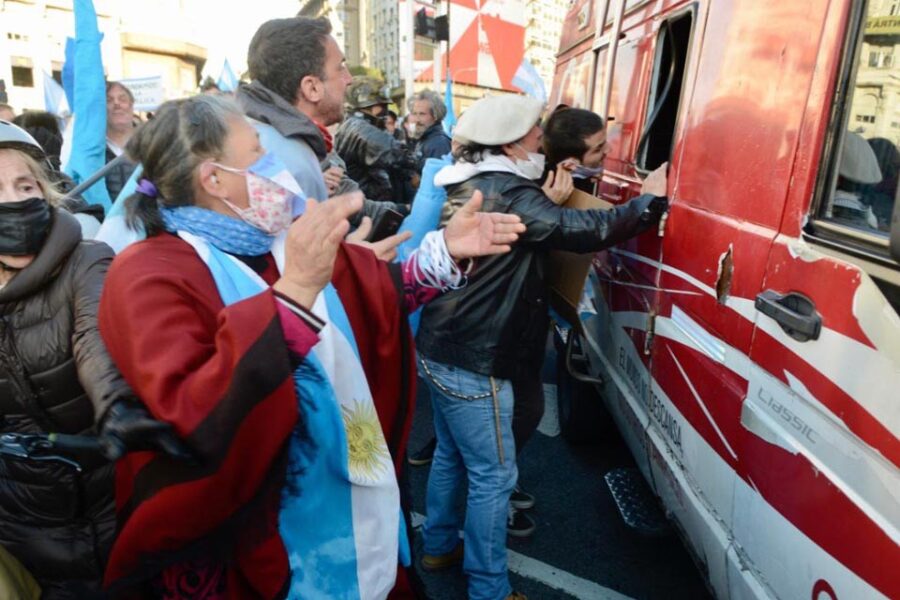 Los políticos entrerrianos que repudiaron el ataque a C5N