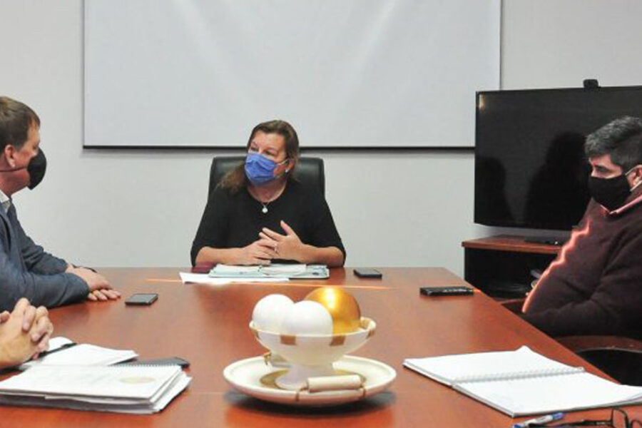 Coordinan obras viales para el departamento Villaguay