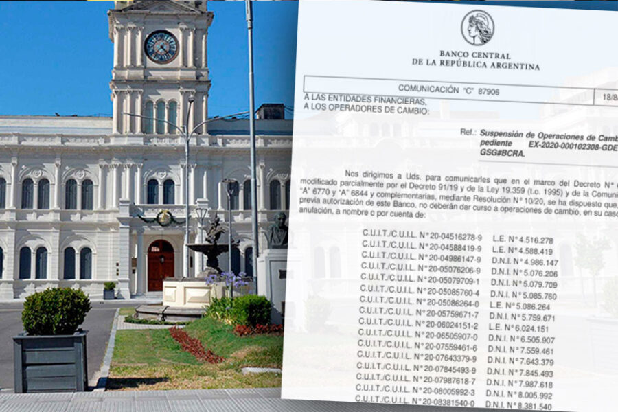 Entre Ríos: No hay legisladores ni funcionarios en la lista del Central