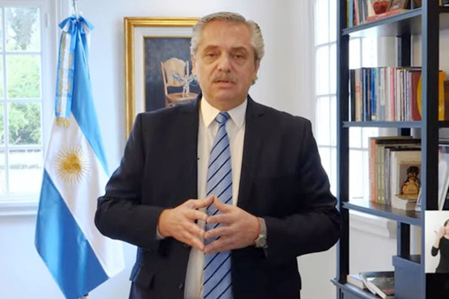 Alberto extendió la cuarentena nacional sin hablar de Entre Ríos