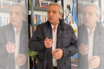 Alberto advirtió por la situación de Entre Ríos en un saludo de cumpleaños