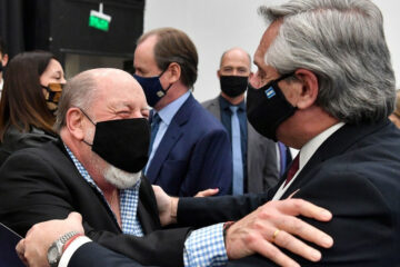 Alberto ensalzó a Busti