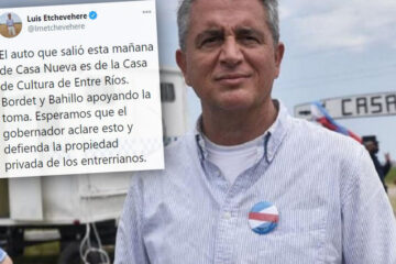 Vinculan a funcionario de la Provincia con la ocupación de la estancia