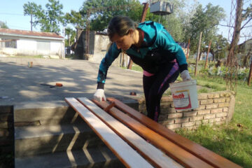 Trabajo del Municipio en diferentes puntos de la ciudad