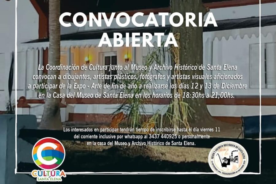 Invitan a la Expo-Arte de fin de año