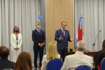 Bordet puso en funciones a Lara en el Tribunal de Cuentas