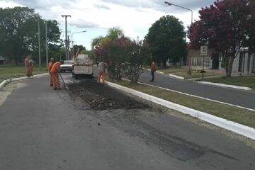 Continúan las tareas de mantenimiento, reparación y recuperación de calles