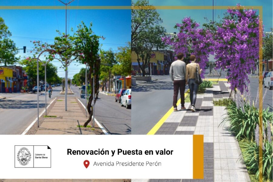 Renovación y puesta en valor de Avenida Presidente Perón