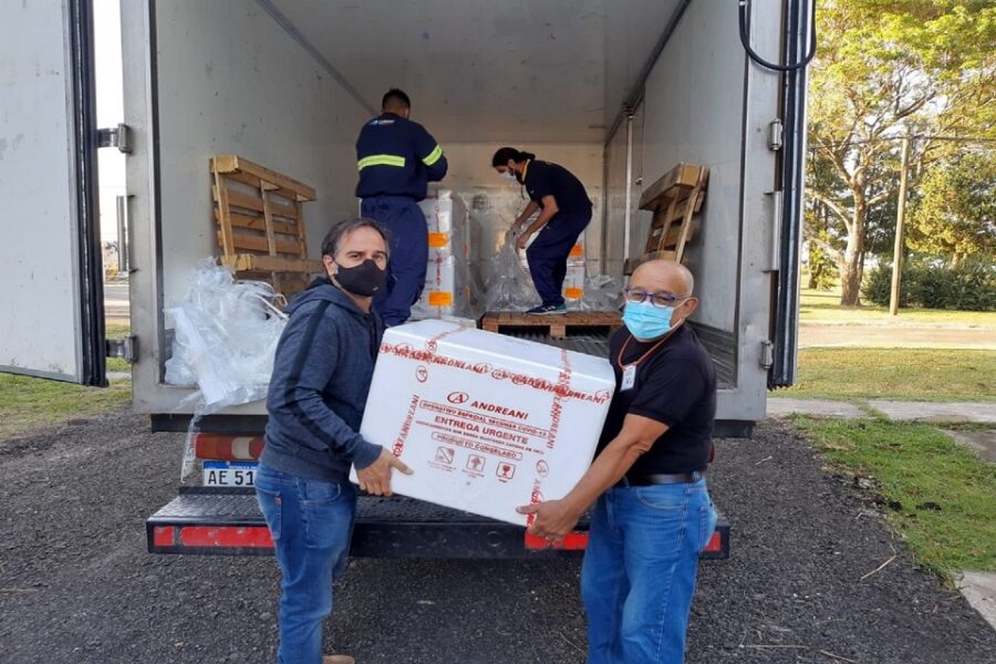 Comenzó la distribución de las nuevas dosis