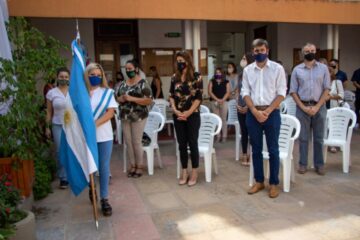 Apertura del ciclo lectivo en la escuela Rogelio Martínez