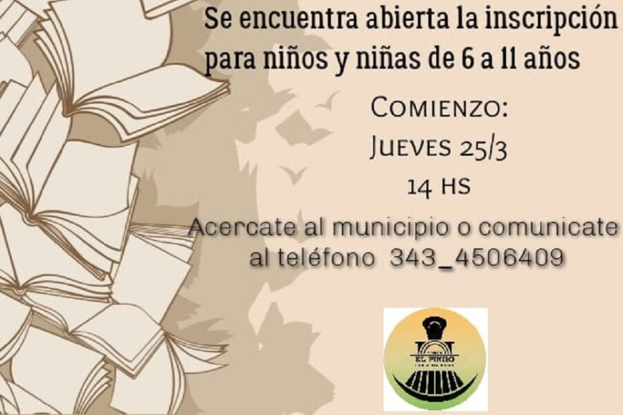 Comienza el Taller de Lectura para niños