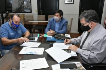Convenio para avanzar en el proyecto del Parque Vial