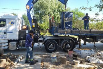 Avanza la instalación del cajero automático