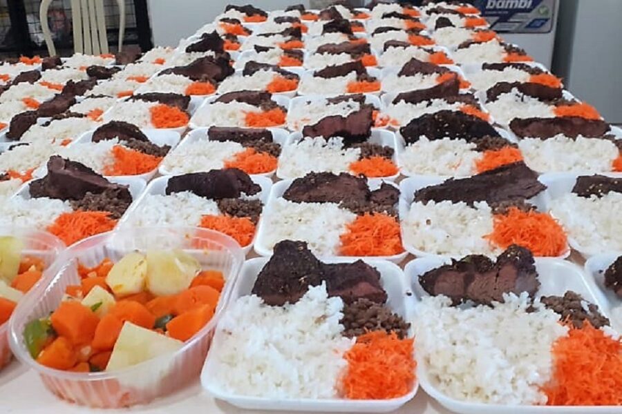 La Municipalidad distribuye unas 800 viandas por día