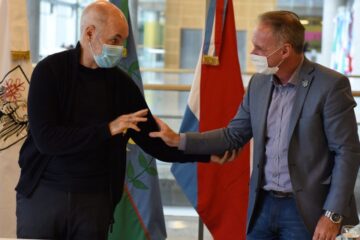 El Intendente de Crespo muy cerca de Rodriguez Larreta