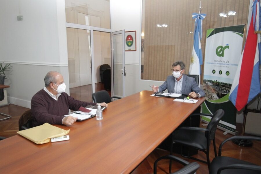 Evalúan el avance de las obras proyectadas en la ciudad