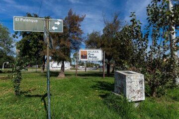 Licitan puesta en valor de la plaza Eva Perón de San Agustín