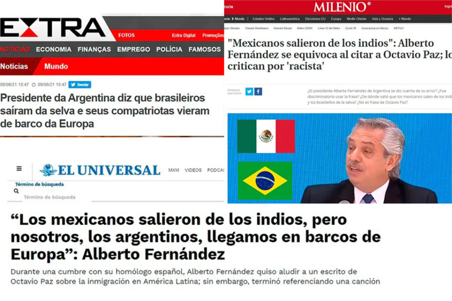 Un día de dichos y retractaciones de Alberto Fernández